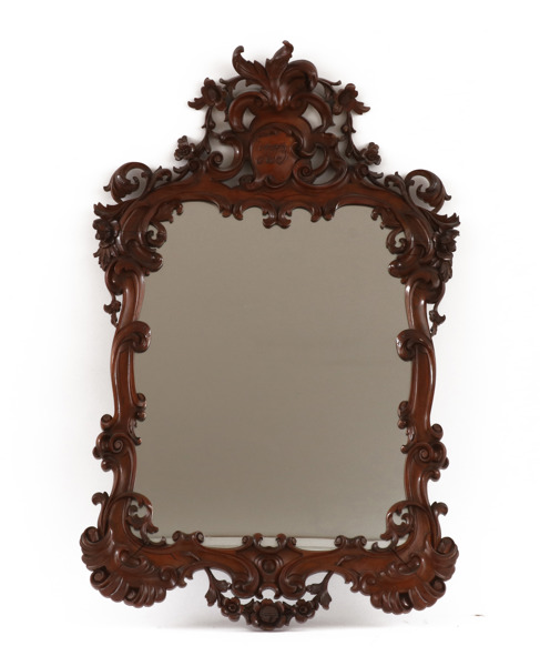 Spegel, nyrokoko, 1800-talets andra hälft