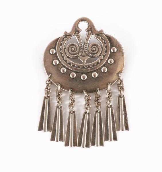 Brosch i sterlingsilver, Kalevala, Finland, år 2000