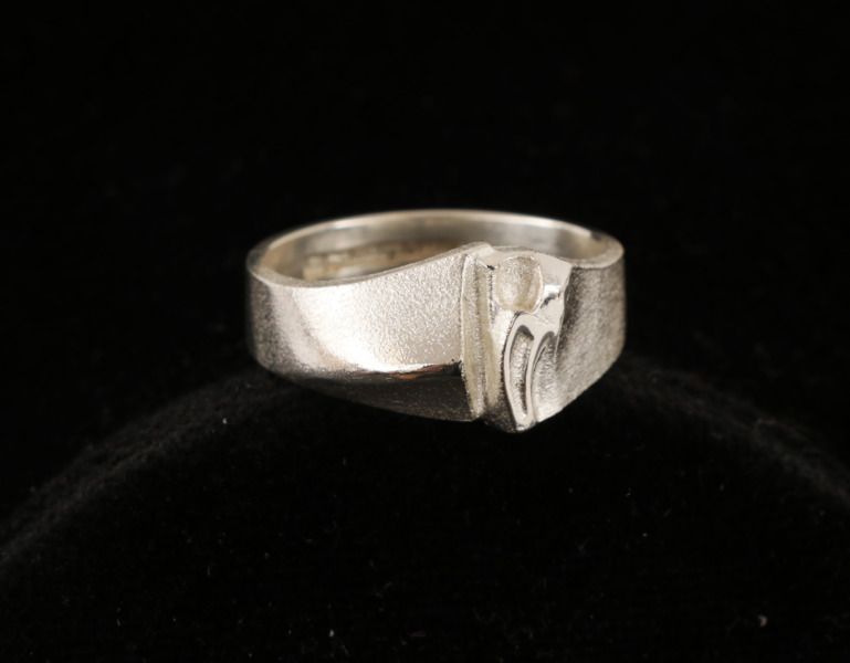 Ring i sterlingsilver, Björn Weckström för Lapponia