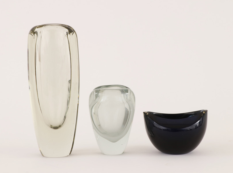 Konstglas 3 delar, Kaj Franck för Nuutajärvi Notsjö