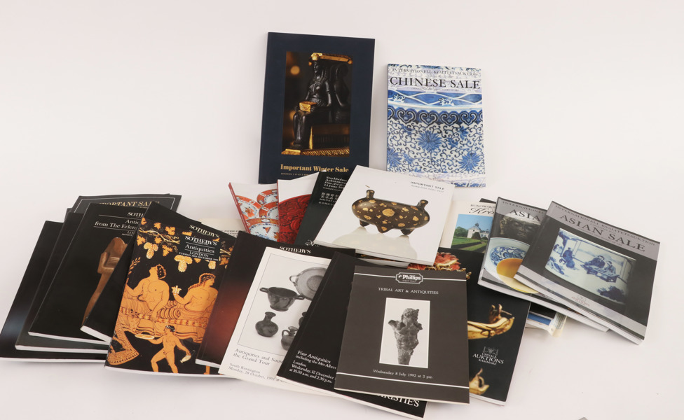 Parti auktionskataloger