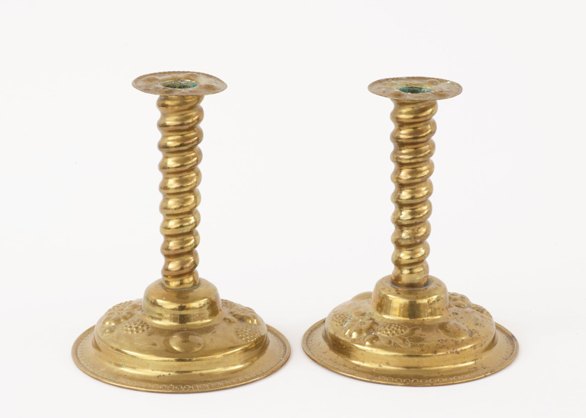 Ljusstakar ett par, barockstil, 18/1900-tal