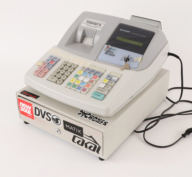 Kassaapparat, Sharp, XE-A203