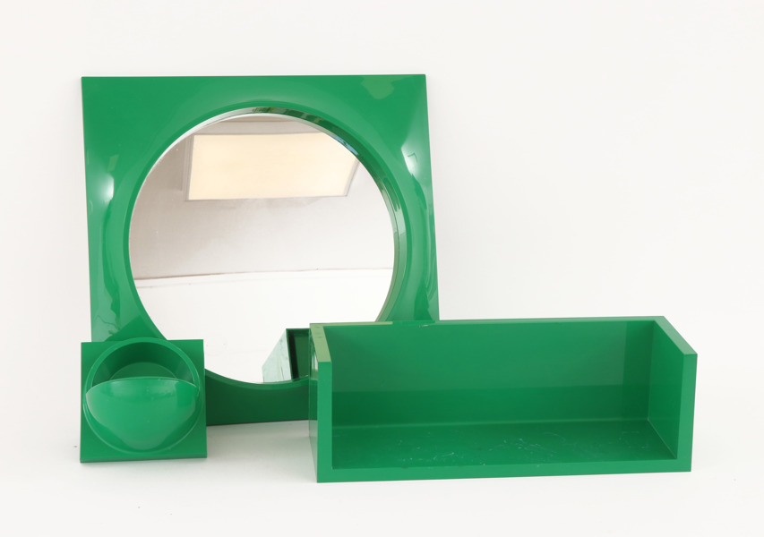 Badrumsinredning 3 delar, Hammarplast, 1960/70-tal