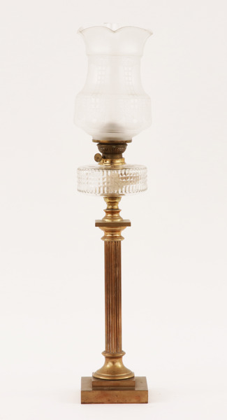 Bordsfotogenlampa, Skultuna, no.41, omkring år 1900