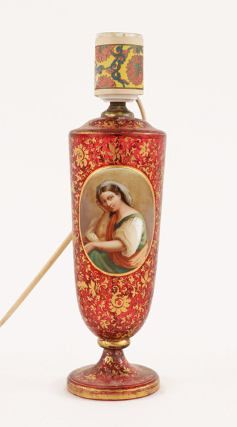 Bordslampa, Böhmen, 18/1900-tal