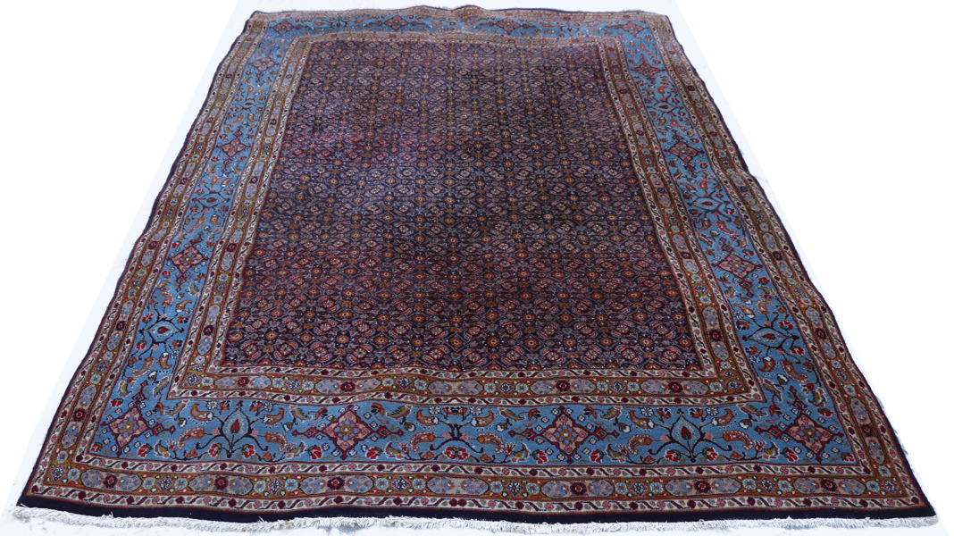 Handknuten matta, orientalisk