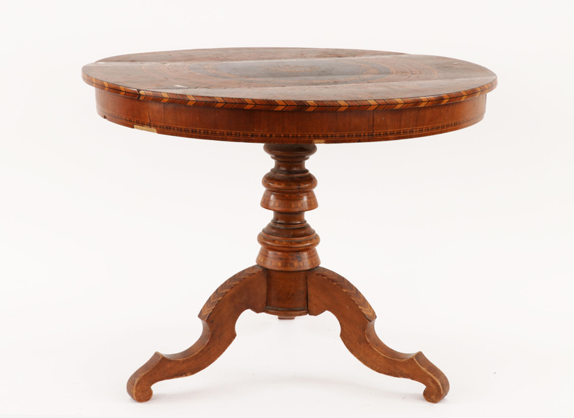 Pelarbord, omkring 1800-talets mitt