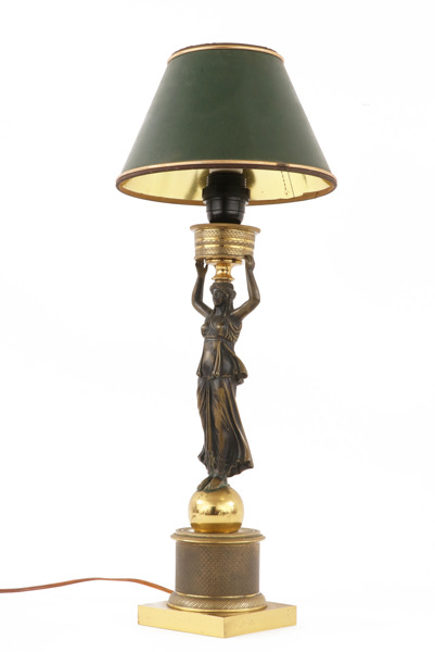 Bordslampa, empire, Frankrike, 1800-talets början