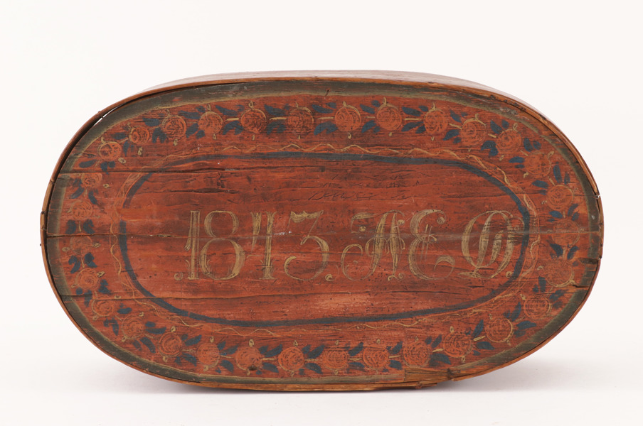 Svepask, allmoge, daterad 1843