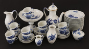 Kaffeservis, "Blå blomster", Royal Copenhagen