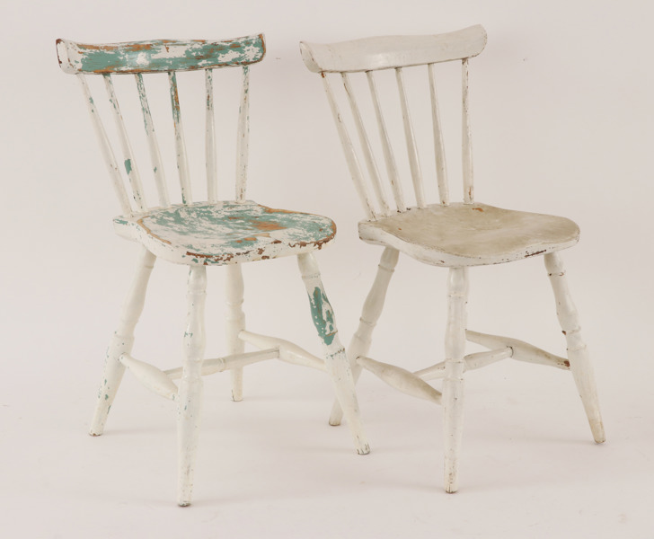 Barnstolar ett par, 1900-talets början