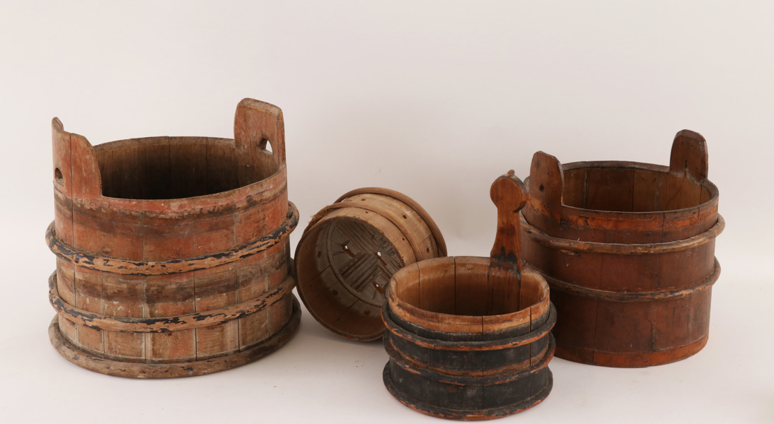 Allmoge 4 delar, 1800-tal