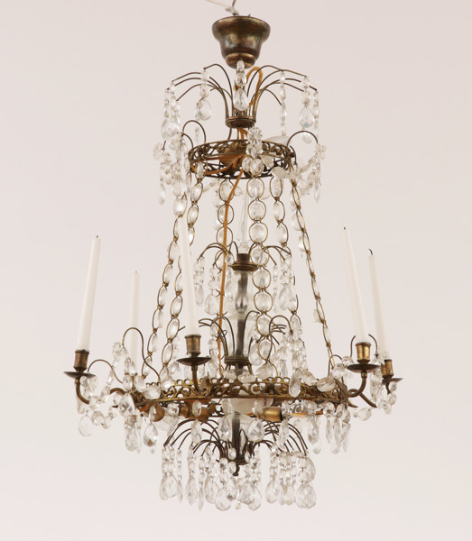 Ljuskrona, empirestil, 1900-tal