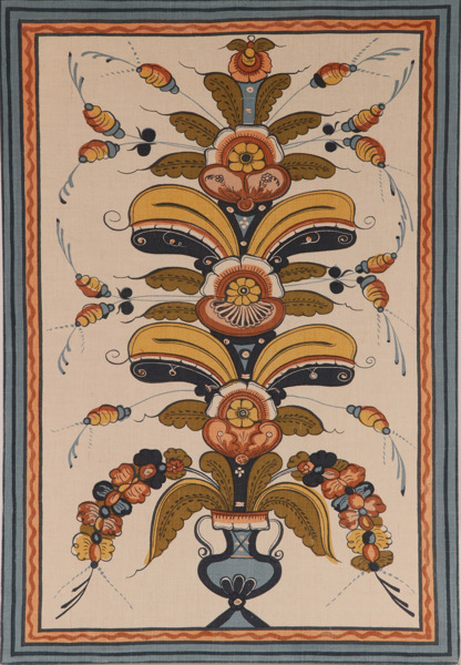 Textilt handtryck, Jobs, Leksand