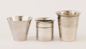 Bägare i silver 3st
