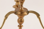 Kandelaber, empirestil, daterad 1866