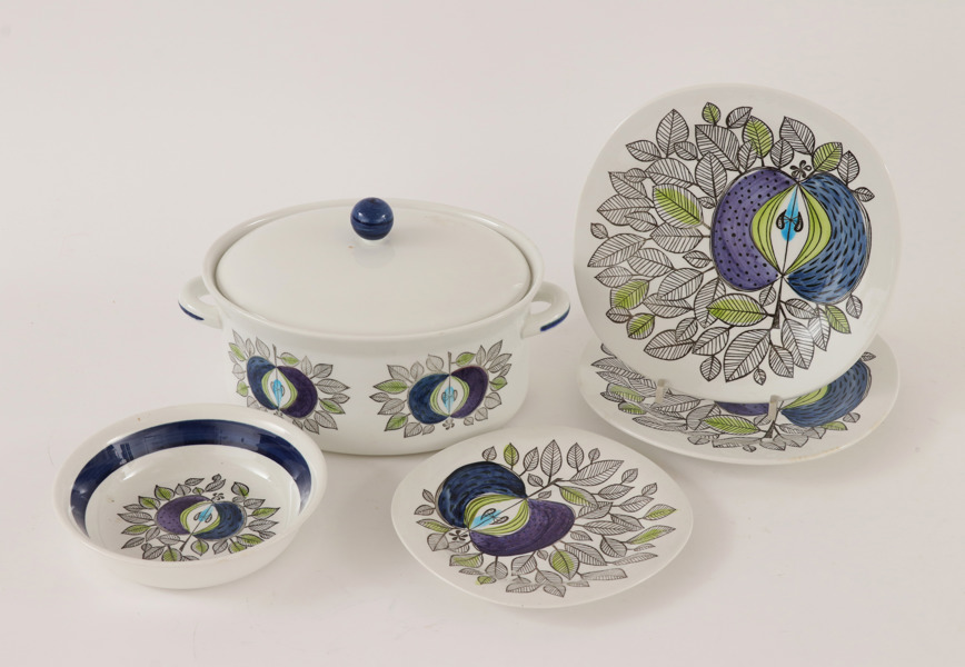 Matservisdelar, "Eden", Sigrid Richter för Rörstrand