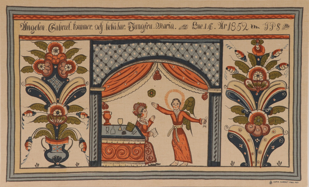 Textilt handtryck, Jobs, Leksand