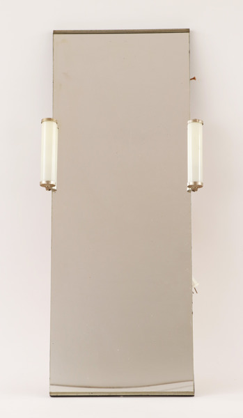 Spegel med belysning, funkis, 1940-tal