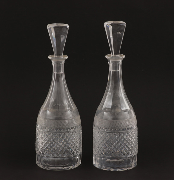 Karaffer ett par, "Kent", Elis Bergh för Kosta