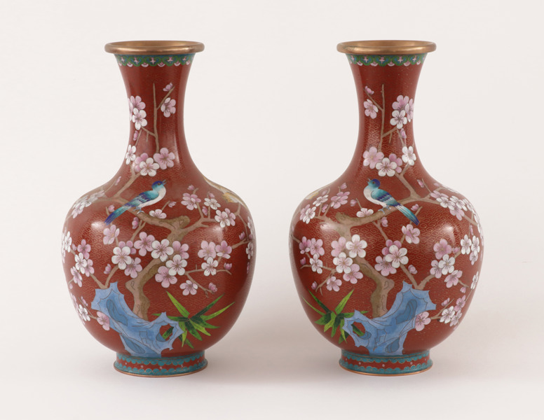 Vaser ett par, Kina, 1900-tal