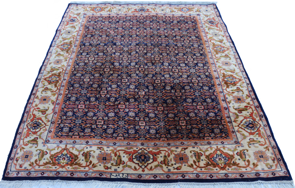 Handknuten matta, orientalisk