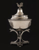 Strösockerskål i silver, empire, 1815