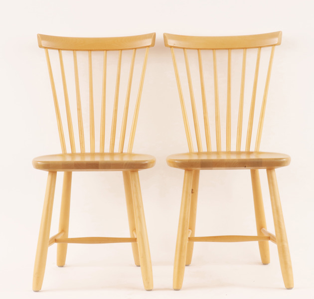 Stolar ett par, "Lilla Åland", Carl Malmsten för Stolab, 2004