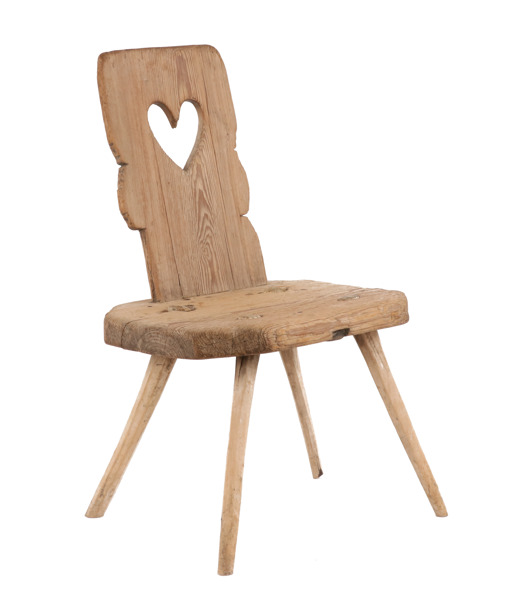 Stol, allmoge, 1800-tal