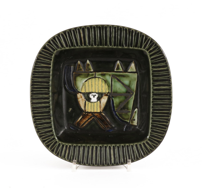 Fat, "Harlekin", Lisa Larson för Gustavsberg