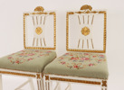 Stolar ett par, gustaviansk stil, 1800-tal