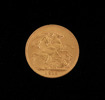 Guldmynt i 22k, sovereign, George V, England, 1915