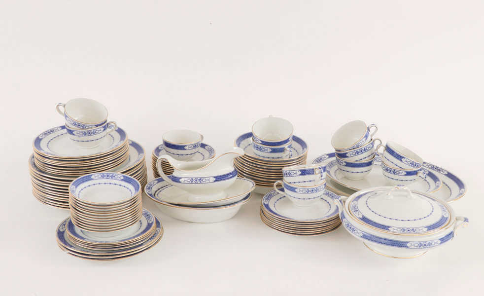 Mat- och teservisdelar, "Beverley", F.Winkle & co, England