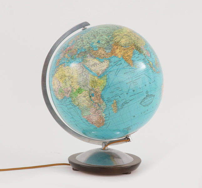 Jordglob med belysning, Columbus Duo Jordglob