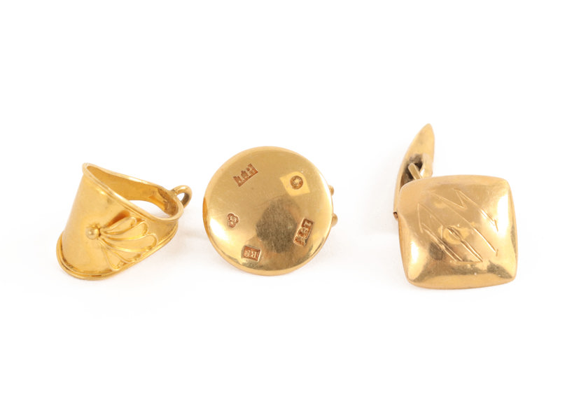 Smycken 3 delar, 18k