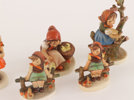 Figuriner 5st, "Hummel", Goebel, Tyskland