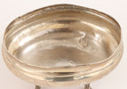 Strösockerskål, silver, rokoko, Augsburg, Tyskland, 1700-tal