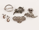 Silversmycken 6 delar