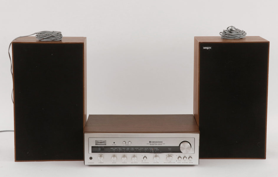 Ljudanläggning 3 delar