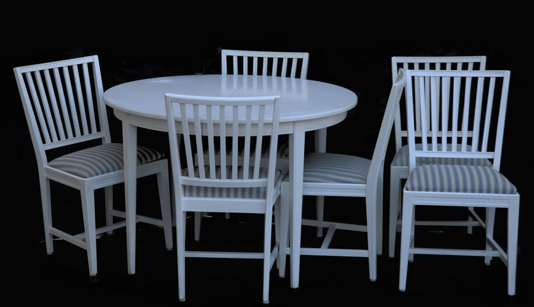 Matsalsmöblemang 7 delar, City Möbler, Tibro, 1900-talets andra hälft