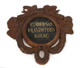 Skylt, "Städernas Brandstodsbolag", 1900-talets början