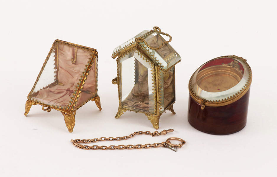 Fickursställ 3st, omkring år 1900