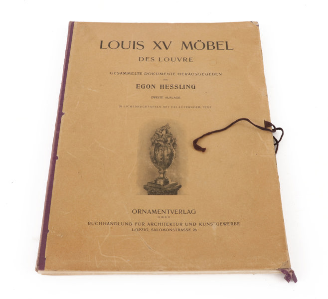 Möbelkatalog, "Louis XV Möbel", Egon Hessling