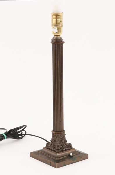 Bordslampa, empirestil, tidigt 1900-tal