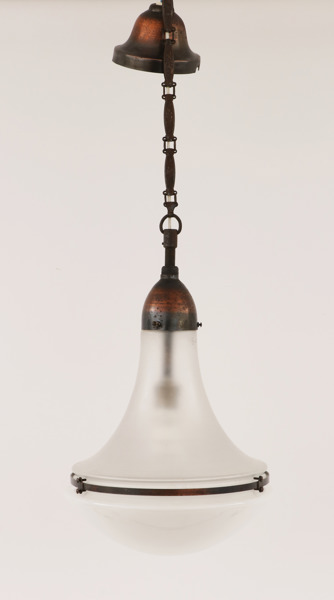 Taklampa, "Luzette", Peter Behrens för AEG, 1900-talets första hälft