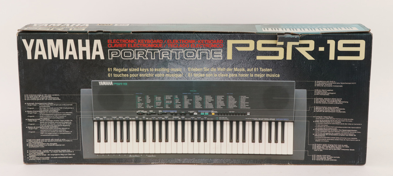Keyboard, Yamaha, PSR-19