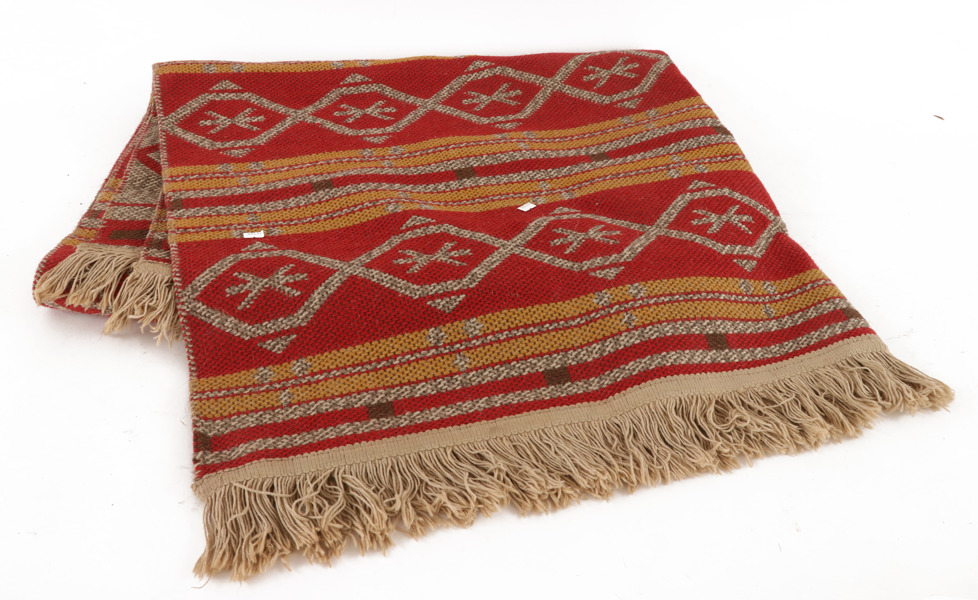 Vävd matta, omkring 1900-talets mitt