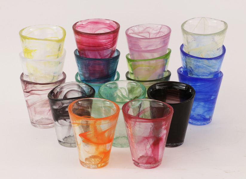 Glas 17st, "Mine", Ulrica Hydman Vallien för Kosta Boda