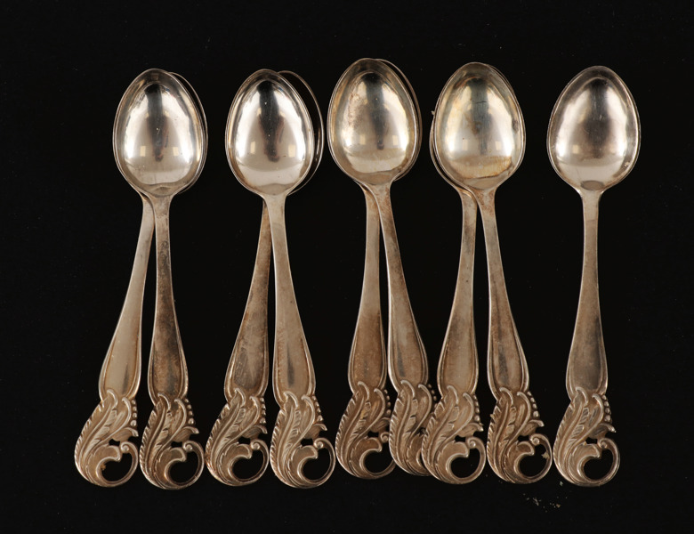 Moccaskedar 9st, silver, C.G.Hallberg